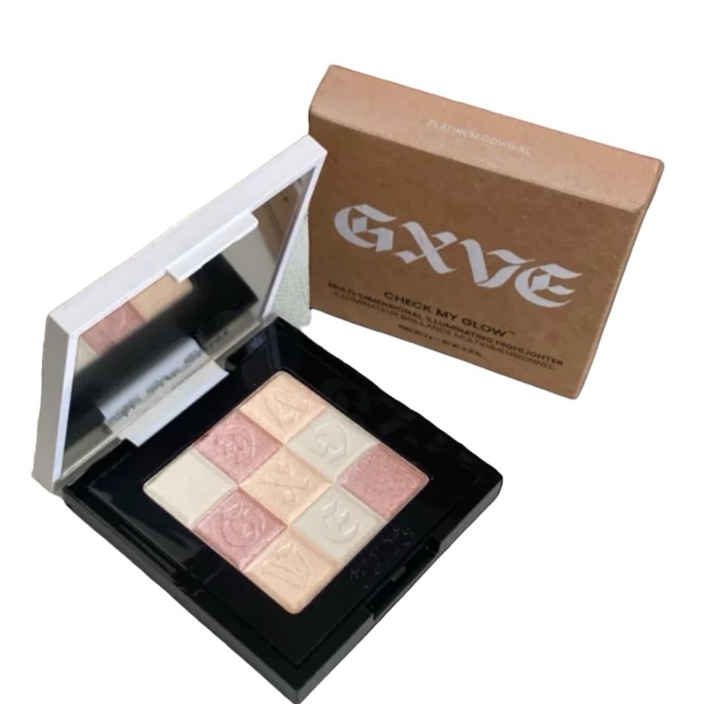 💎 GXVE GWEN STEFANI Check My Glow Illuminating Highlighter Platinum Cowgirlrl